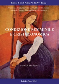 Cover of Condizione femminile e crisi economica